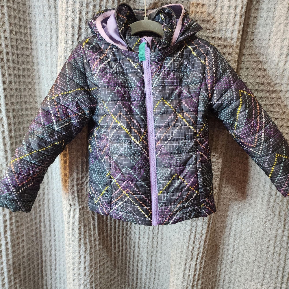 Cat & Jack Puffer Coat with Hood - Toddler 3T